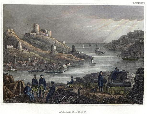 Ukraine, Balaklava, about 1850