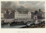 France, Paris, Hotel de Ville, 1844