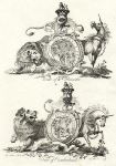 Heraldry, Dukes of Gloucester & Cumberland, 1790