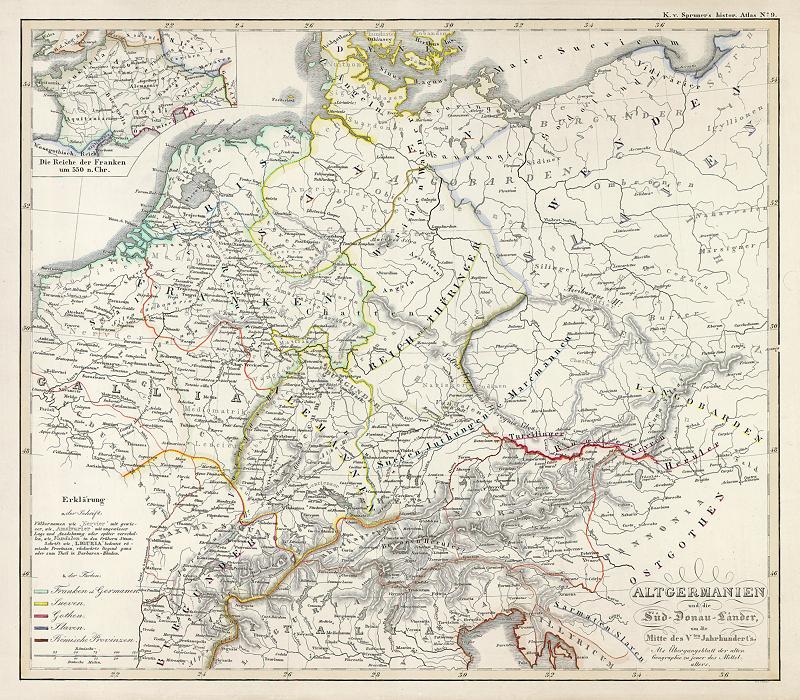 Central Europe in the 5th Century, 1862