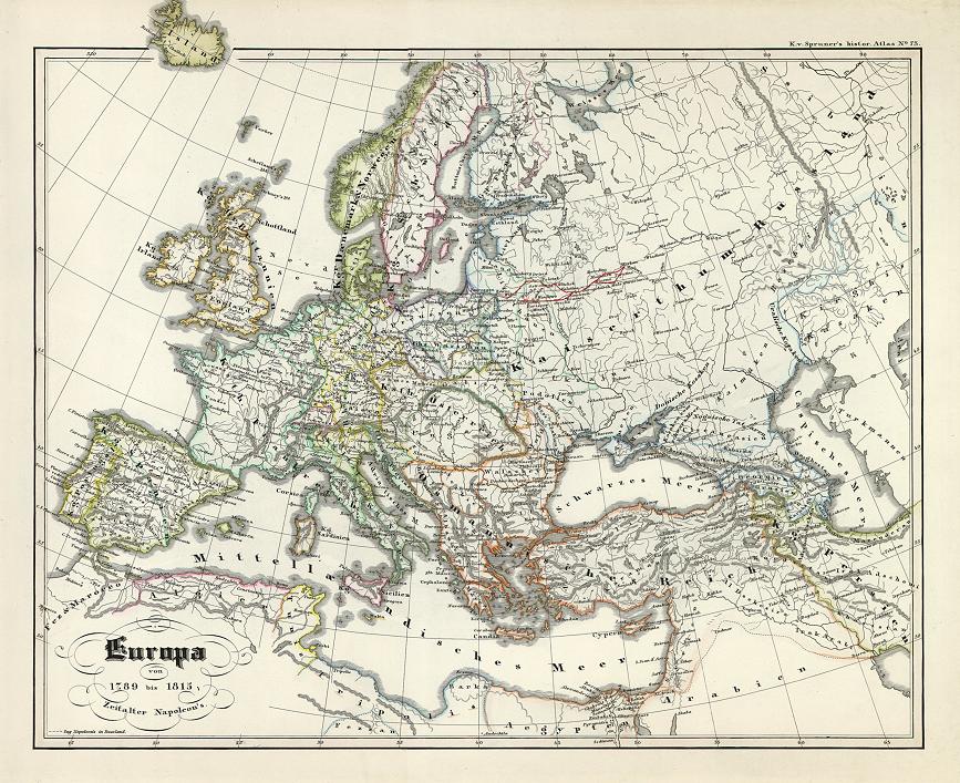Europe, between 1789 and 1815, 1846