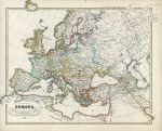 Europe, at the time of the 30 Years War up to 1700, 1846