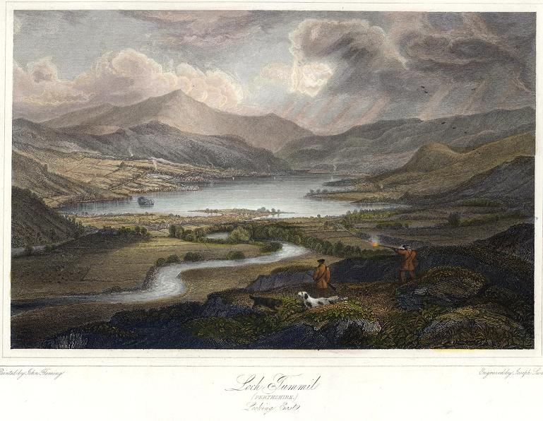 Scotland, Loch Tummil (Perthshire), 1834