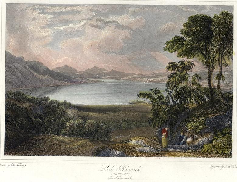Scotland, Loch Rannoch (Perthshire), 1834