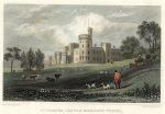 Wales, Merthyr Tydfil, Cyfartha Castle, 1830