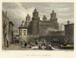 Italy, Castle of Ferrara, 1836