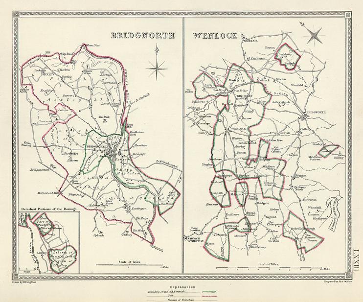 Shropshire, Bridgenorth & Wenlock, 1835