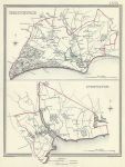 Hampshire - Christchurch & Lymington plans, 1835