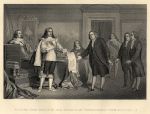 William Penn Receiving the Charter of Pennsylvania, published 1860