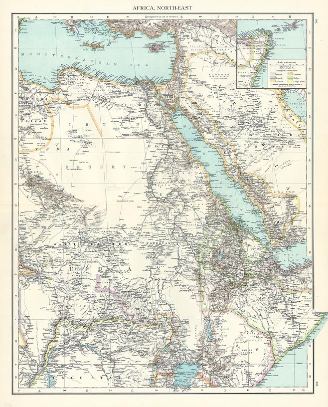 North East Africa, 1895