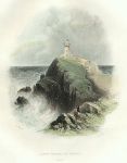 Ireland, Lighthouse at Howth (Dublin), 1841