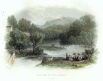Ireland, Meeting of the Waters (Wicklow), 1841