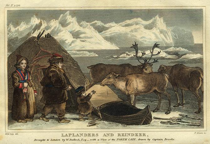 Laplanders & Reindeer, 1822