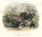 China, Dice Players near Amoy, 1843