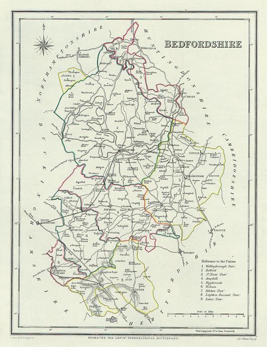 Bedfordshire, 1848