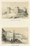 Lancashire, Liverpool, Castle & Castle Street, 1843
