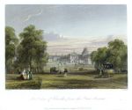 France, Versailles, from the Paris Avenue, 1839