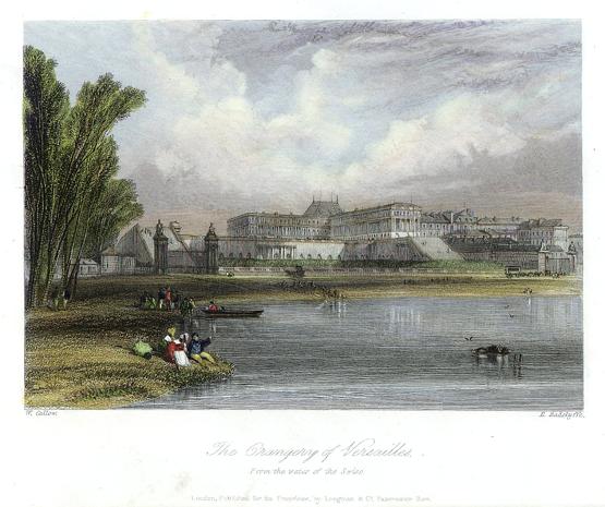 France, Versailles, The Orangery, 1839