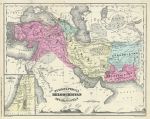 Turkey, Iran, Iraq Afghanistan & Pakistan, 1860