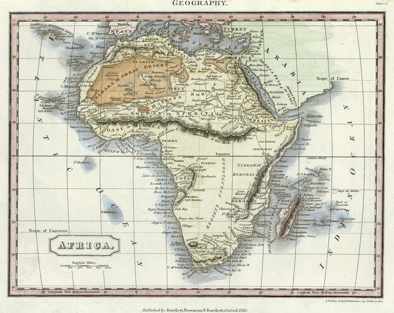 Africa, 1816