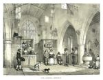 Derbyshire, Haddon Hall Chapel, Joseph Nash, 1839