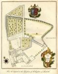 London, Plan of Lambeth Palace, 1750