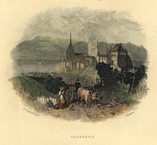 Switzerland, Lausanne, 1850