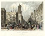 London, Royal Exchange & Cornhill, 1837