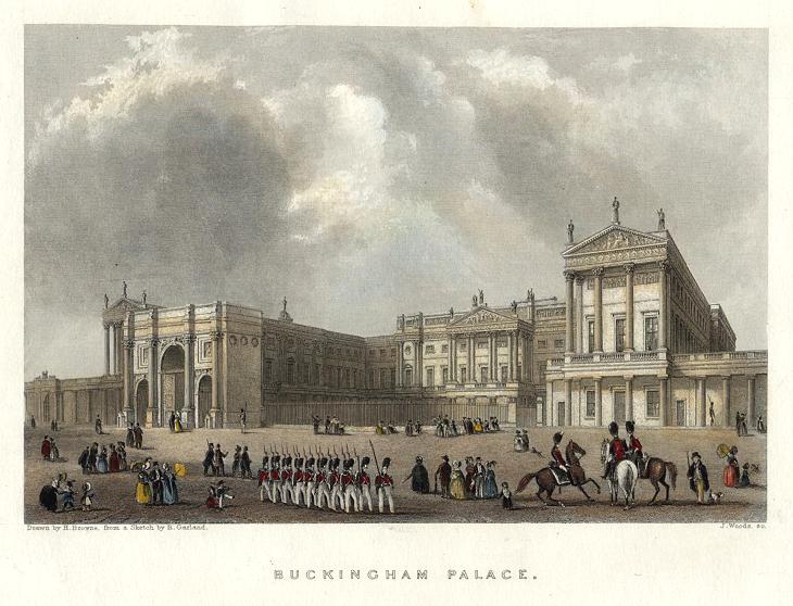 London, Buckingham Palace, 1837