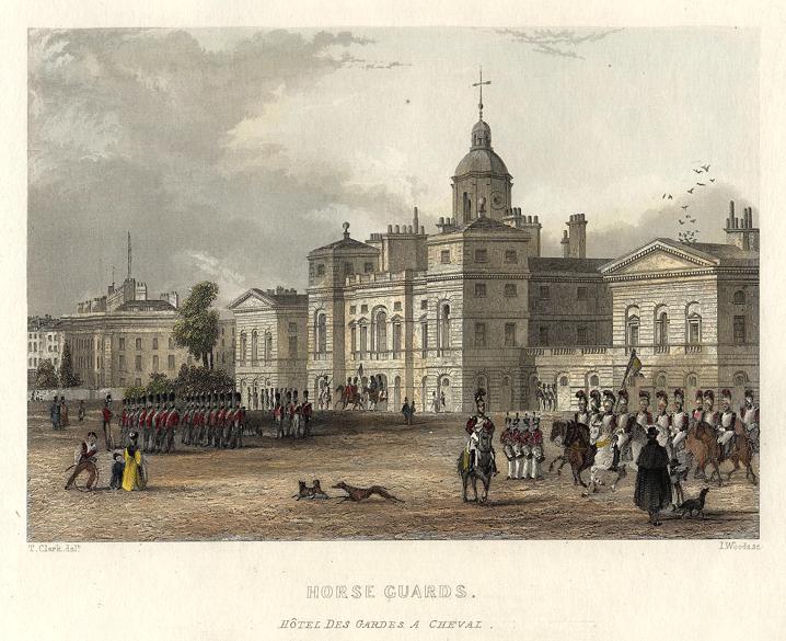 London, Horse Guards, 1837