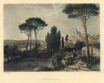 Italy, Frescati, 1850