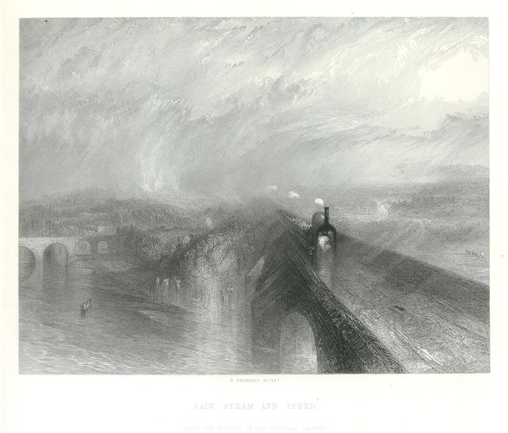 Rain, Steam and Speed, after Turner, 1855
