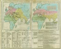 Ancient World and Divisions of the Earth, 1830