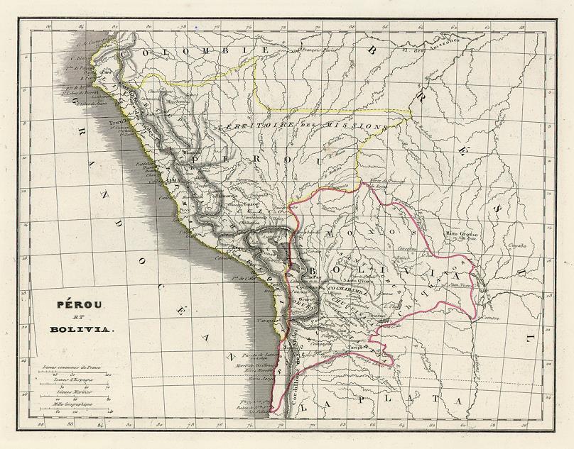 Peru & Bolivia, 1835