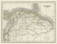 South America - Colombia, Venezuela, Guyana, Ecuador & Brasil, 1835