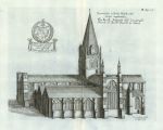 Oxford Cathedral, D.King & Richard Ralinson, 1673 / 1718