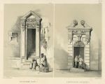 Lancashire, Liverpool, doorways in Cooper's Row & Fenwicke Street, 1843