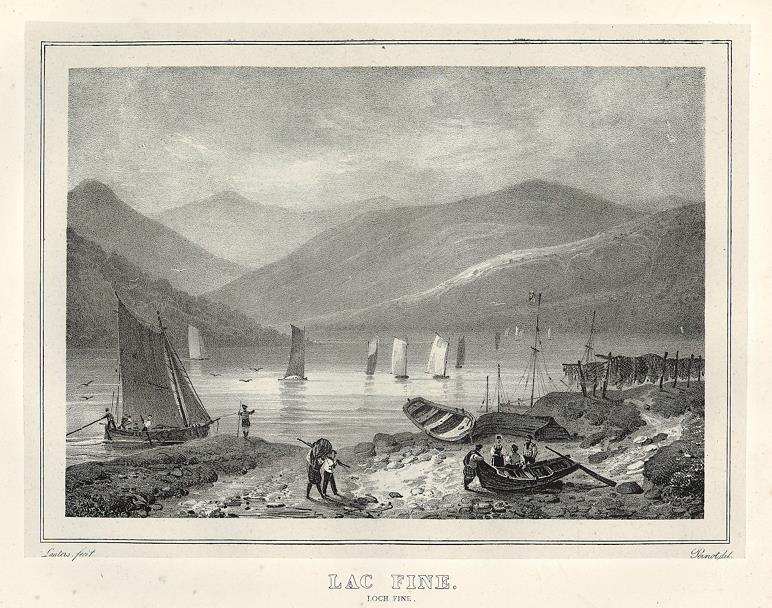 Scotland, Loch Fine, 1827