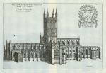 Gloucester Cathedral, Daniel King, 1673 / 1718