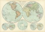 World in Hemispheres, 1893
