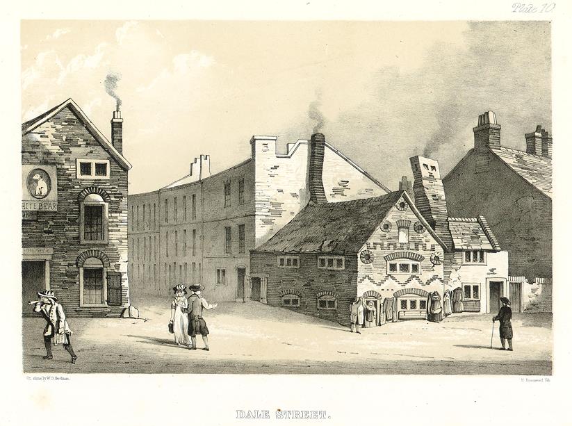 Lancashire, Liverpool, Dale Street, 1843