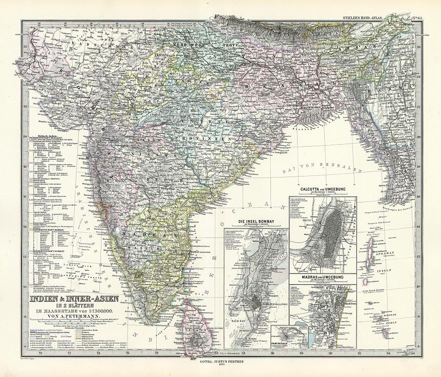 India, Bangladesh & Burma, 1879