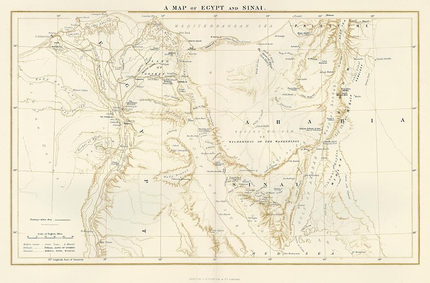 Egypt & Sinai, 1880