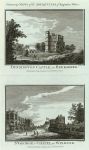 Berkshire, Donnington Castle & St.Georges Chapel in Windsor, 1786