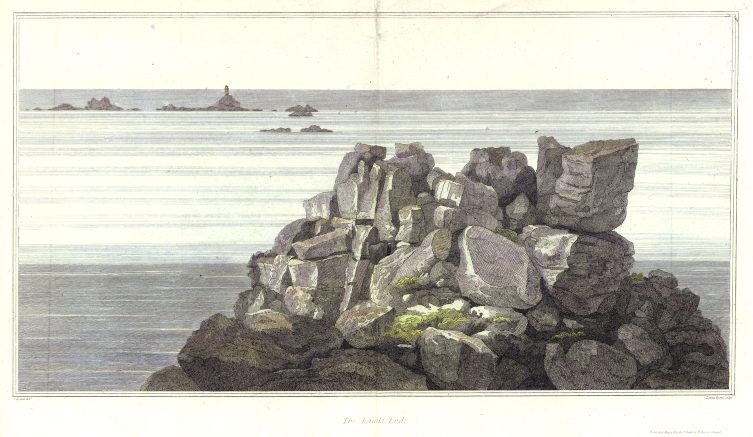 Cornwall, Land's End, 1814