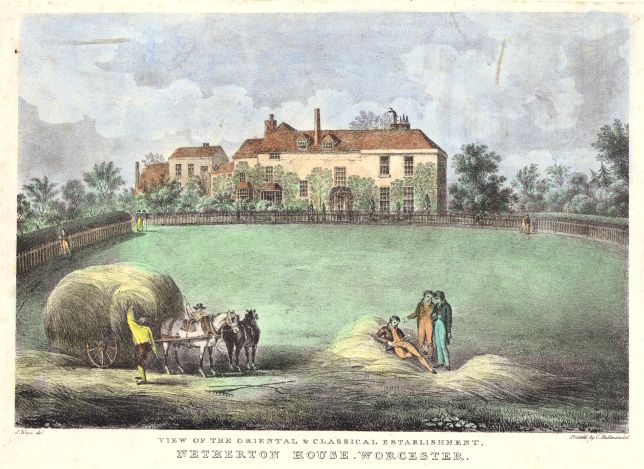 Worcester, Netherton House, 1825