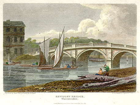 Worcestershire, Bewdeley Bridge, 1814