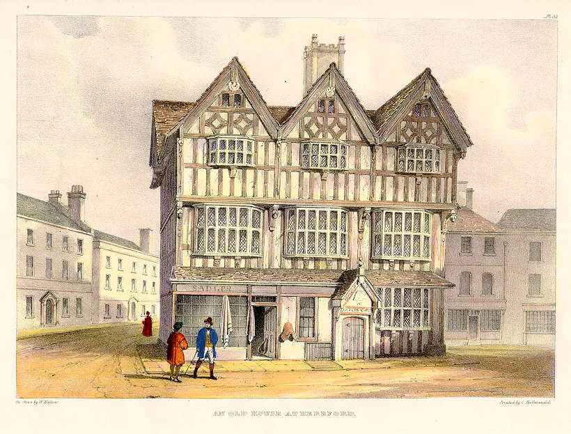 Hereford, an Old House, 1836