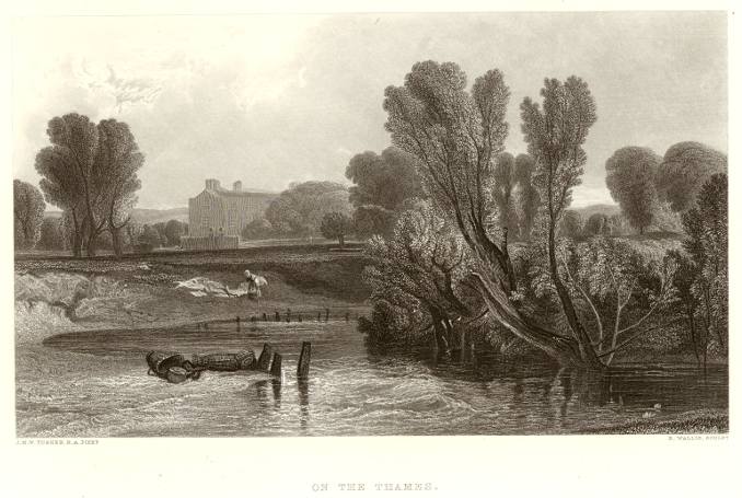 River Thames, after Turner, 1870