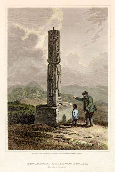 Northumberland, Pillar near Woolar, 1815